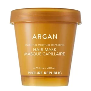 Nézd meg most Nature Republic Argan Essential Moisture Repairing Hair Mask - Helyreállító Hidratáló Hajmaszk 200ml