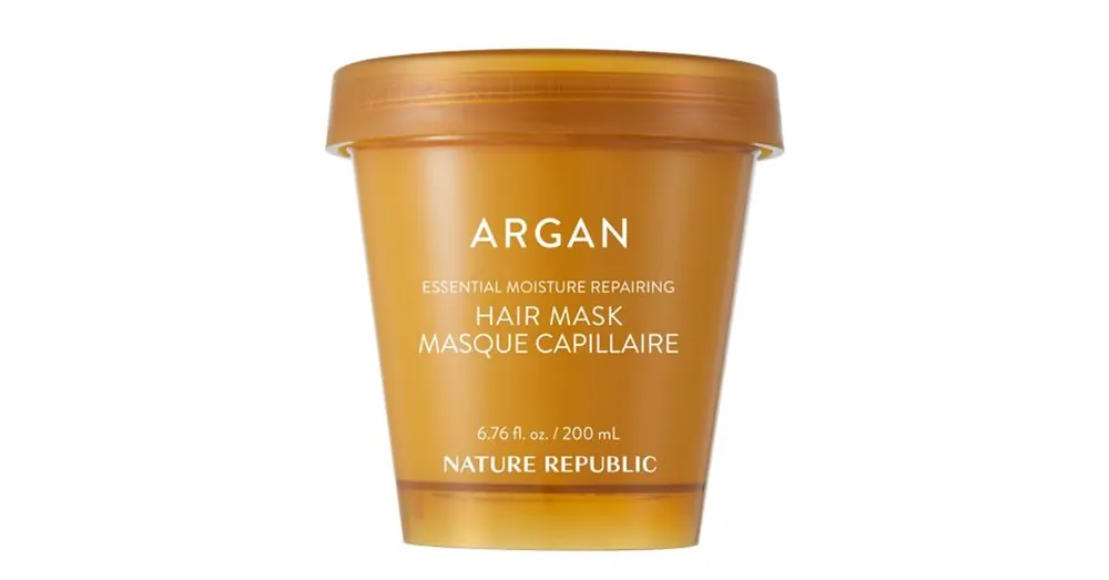 Nézd meg most Nature Republic Argan Essential Moisture Repairing Hair Mask - Helyreállító Hidratáló Hajmaszk 200ml