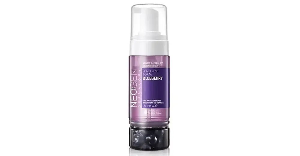 Gyors szállítás Neogen Real Fresh Blueberry Foam Cleanser - Áfonyás Tisztító Hab 160ml