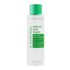 Nine Less A-Control Azelaic Acid Toner - Azelainsavas Pattanáskezelő Tonik 150ml Újdonság