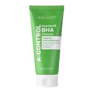 Nine Less A-Control Heartleaf & BHA Cleanser - Arctisztító Emulzió 120ml Biztonságos vásárlás