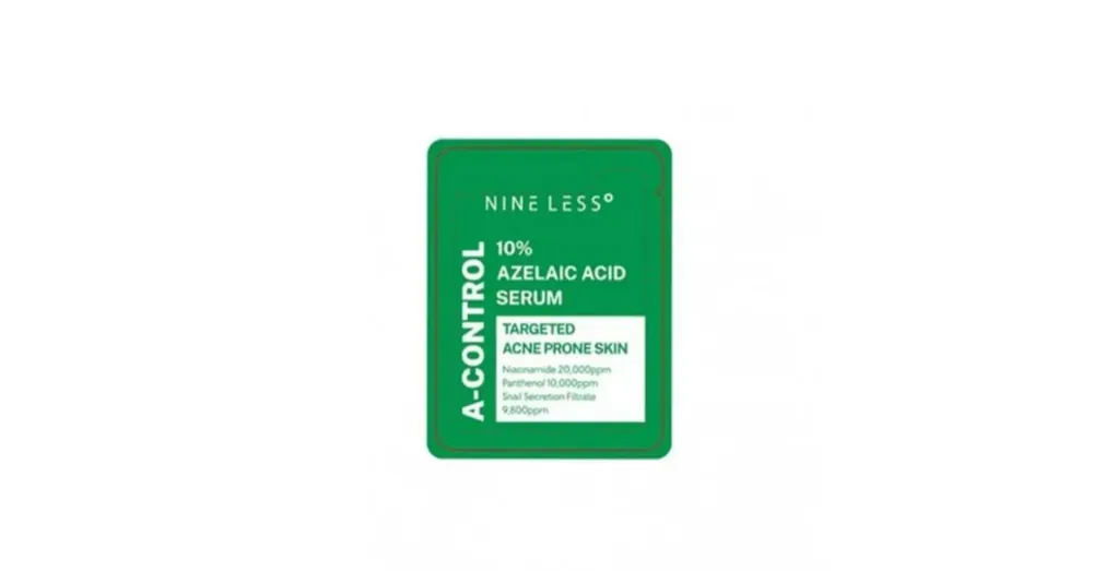 Legkelendőbb Nine Less A-Control Azelaic Acid Serum (sample) – Szérum Azelainsavval 2ml (sample)