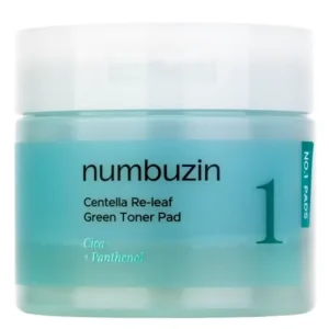 Numbuzin No.1 Centella Re-leaf Green Toner Pad - Hidratáló Korongok Centellával 70db Olcsó