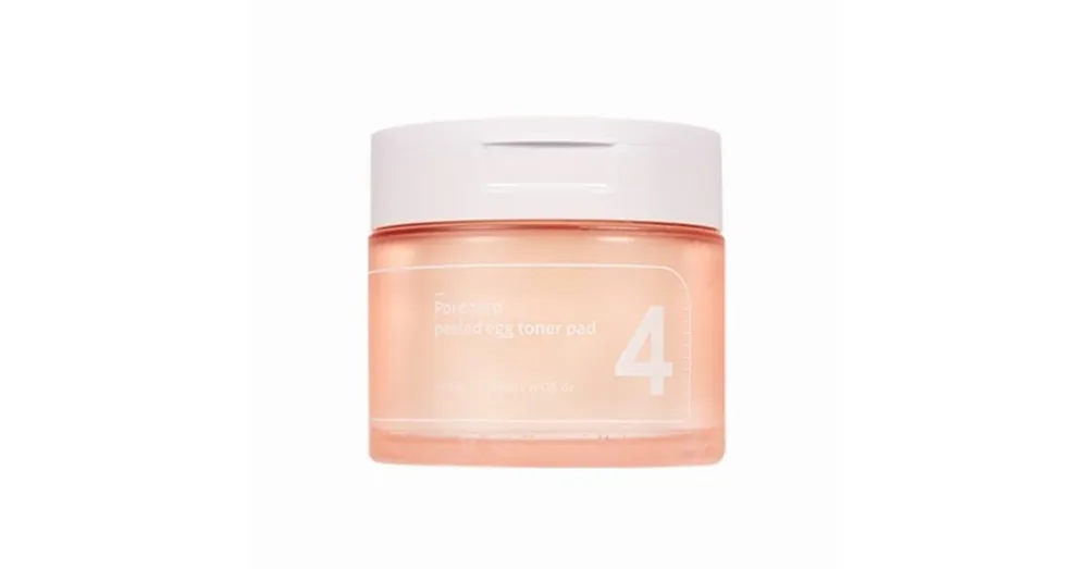 Numbuzin No.4 Pore Zero Peeled Egg Toner Pad - Tonizáló Arckorongok 190ml/70db Rendeld meg most