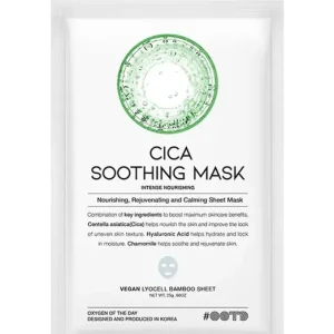 OOTD BEAUTY Cica Soothing Mask – Nyugtató Arcmaszk 1db/25g Újdonság