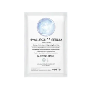 OOTD BEAUTY Triple Hyaluron Serum Glowing Mask – Intenzív Hidratáló Arcmaszk 1db/25g Kiárusítás