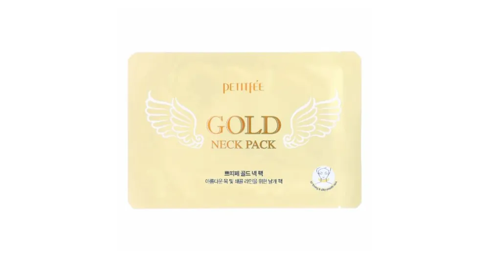 Vedd meg most Petitfee Gold Neck Pack - Nyakfeszesítő Maszk 1db