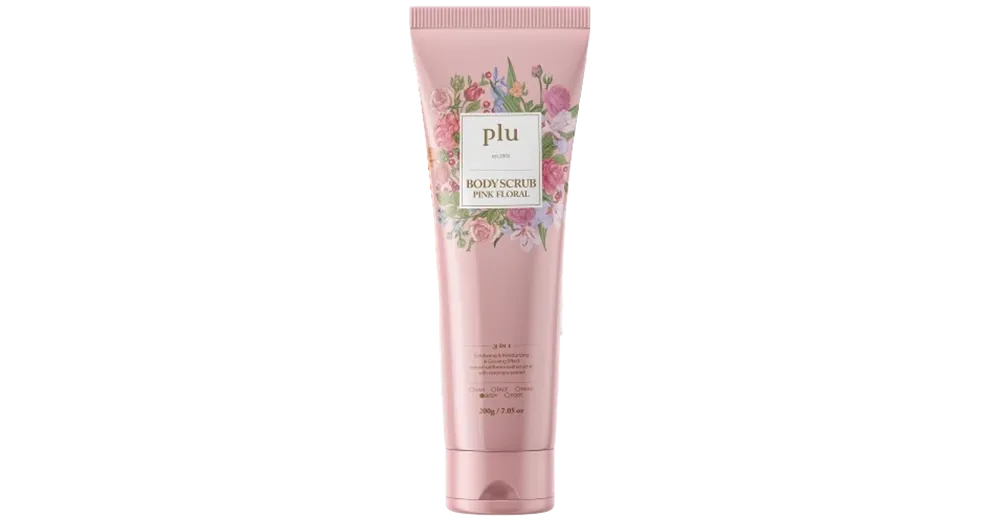 Ajánlat Plu Body Scrub – Pink Floral – Gyengéd Testradír 200g