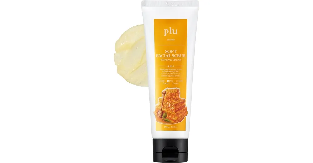 Nézd meg most Plu Soft Facial Scrub Honey & Sugar – Enyhe Arcradír 100g