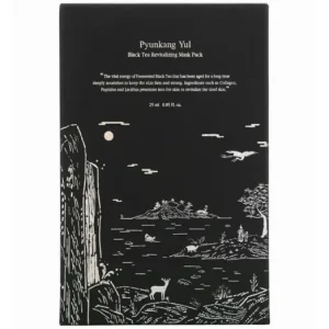 Prémium Pyunkang Yul Black Tea Revitalizing Mask Pack - Ránctalanító és Feszesítő Fátyolmaszk 25ml