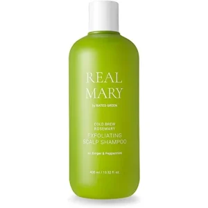 Rated Green Real Mary Exfoliating Scalp Shampoo - Mélytisztító Sampon Rozmaringgal 400ml Árengedmény