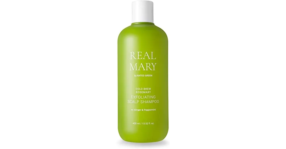 Rated Green Real Mary Exfoliating Scalp Shampoo - Mélytisztító Sampon Rozmaringgal 400ml Árengedmény