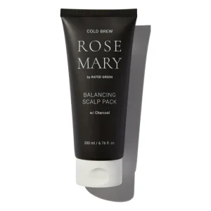 Rated Green Rosemary Balancing Scalp Pack - Helyreállító Fejbőrmaszk Rozmaringlével 200ml Outlet