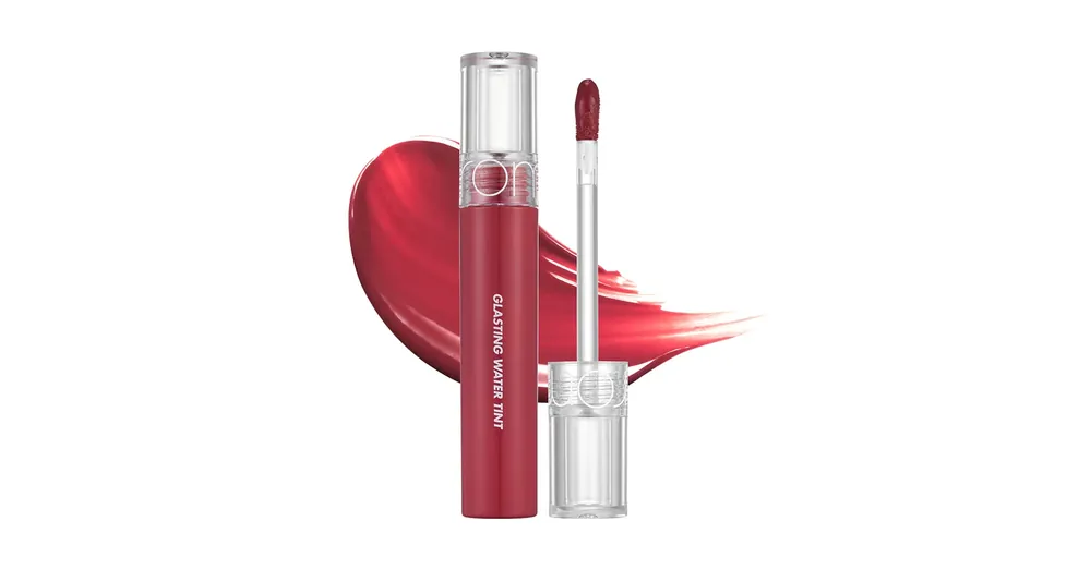 Végkiárusítás rom&nd Glasting Water Tint - 05 Rose Splash - Fényes Üvegajak Hatású Ajaktinta 4g