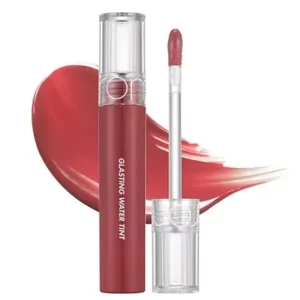 rom&nd Glasting Water Tint - 08 Rose Stream - Fényes Üvegajak Hatású Ajaktinta 4g Gyors kiszállítás