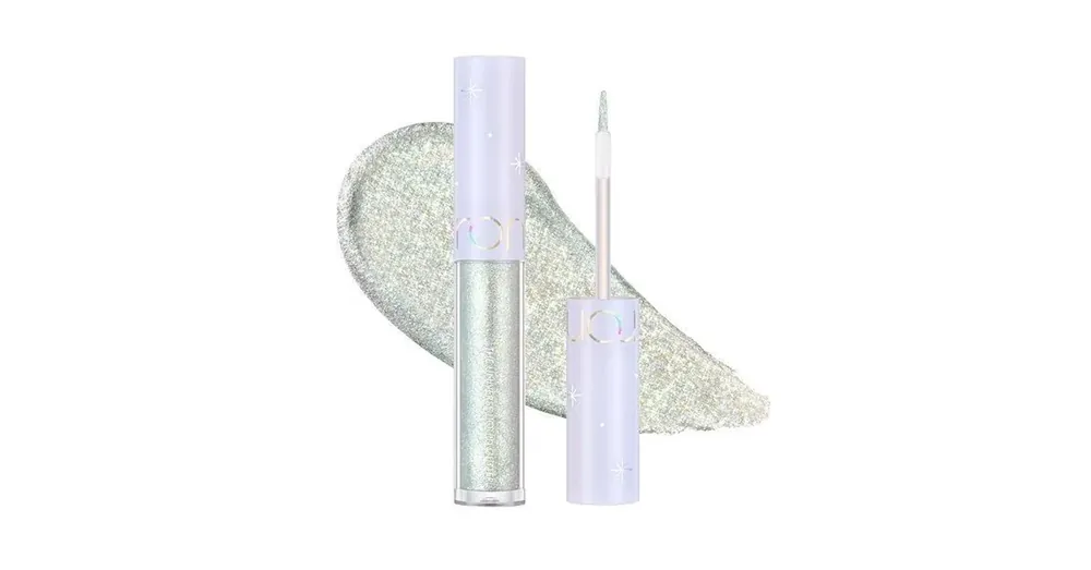 Korlátozott ajánlat rom&nd The Universe Liquid Glitter – 08 Minty Way – Folyékony Csillámtus 2g
