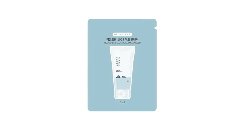 Round Lab 1025 Dokdo Cleanser (sample) – Enyhe Tisztító Gél 2ml (sample) Azonnal elérhető