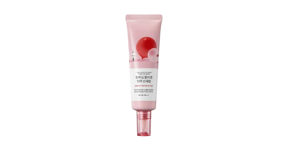 Round Lab Camellia Deep Collagen Firming Sun Serum SPF 50+ PA++++ – Feszesítő Fényvédő Szérum 50ml Népszerű