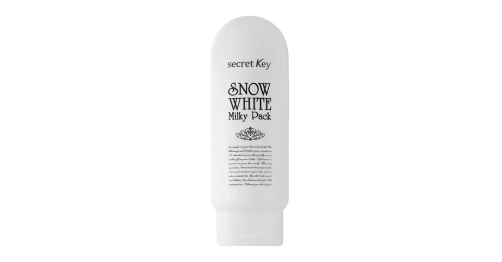 Secret Key Snow White Milky Pack – Fehérítő Arcpakolás 200g Csak ma