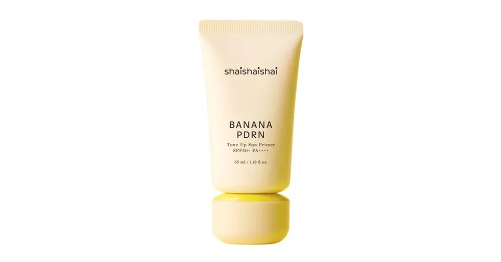 SHAISHAISHAI Banana PDRN Tone Up Sun Primer SPF50+ PA++++ – Fényvédő Primer 35ml Újdonság
