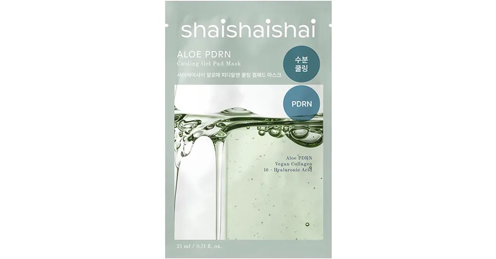 SHAISHAISHAI Aloe PDRN Cooling Gel Pad Mask – Hűsítő Regeneráló Gél Maszk 1db/21ml Ne maradj le