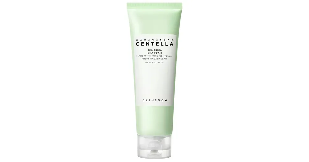 Kedvezmény SKIN1004 Madagascar Centella Tea-Trica Bha Foam - Arctisztító Hab Szalicilsavval 125ml