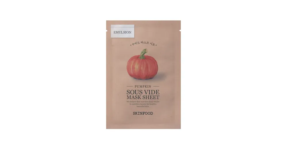 Nézd meg most SKINFOOD Sous Vide Mask Sheet Pumpkin - Szövetmaszk 1db/20ml