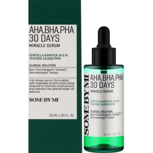Some By Mi AHA BHA PHA 30 Days Miracle Serum - Szérum AHA, BHA, PHA Savakkal 50ml Szezonális akció