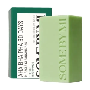 Some By Mi AHA BHA PHA Miracle Acne Cleansing Bar - Szappan Problémás Bőrre 95g Kedvezmény