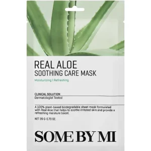 Szuper ajánlat Some By Mi Real Aloe Soothing Care Mask - Nyugtató Szövetmaszk 1db/20ml