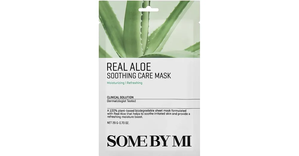 Szuper ajánlat Some By Mi Real Aloe Soothing Care Mask - Nyugtató Szövetmaszk 1db/20ml