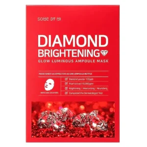 Some By Mi Diamond Brightening Calming Glow Luminous Ampoule Mask - Világosító Ampullamaszk 1db/25ml Azonnali szállítás