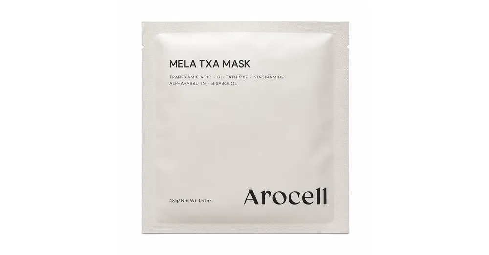 Arocell Mela TXA Mask – Bőrvilágosító Maszk 1db/43g Kiárusítás