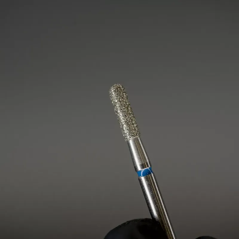 Legnépszerűbb Sugar Nails - Csiszolófej - Kék Gyémánt Lekerekített Henger 2,3mm/8mm