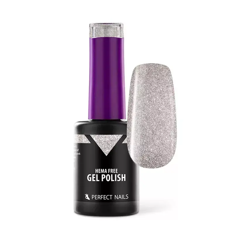Perfect Nails Hema Free Gél Lakk 8ml - 059 Flash Silver Kihagyhatatlan ajánlat