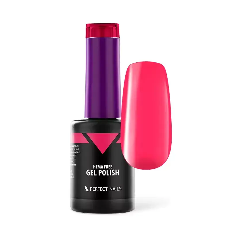 Gyors szállítás Perfect Nails Hema Free Gél Lakk 8ml - 020 Hot Pink