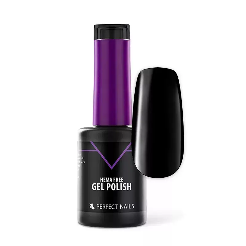 Legnépszerűbb Perfect Nails Hema Free Gél Lakk 8ml - 048 Black