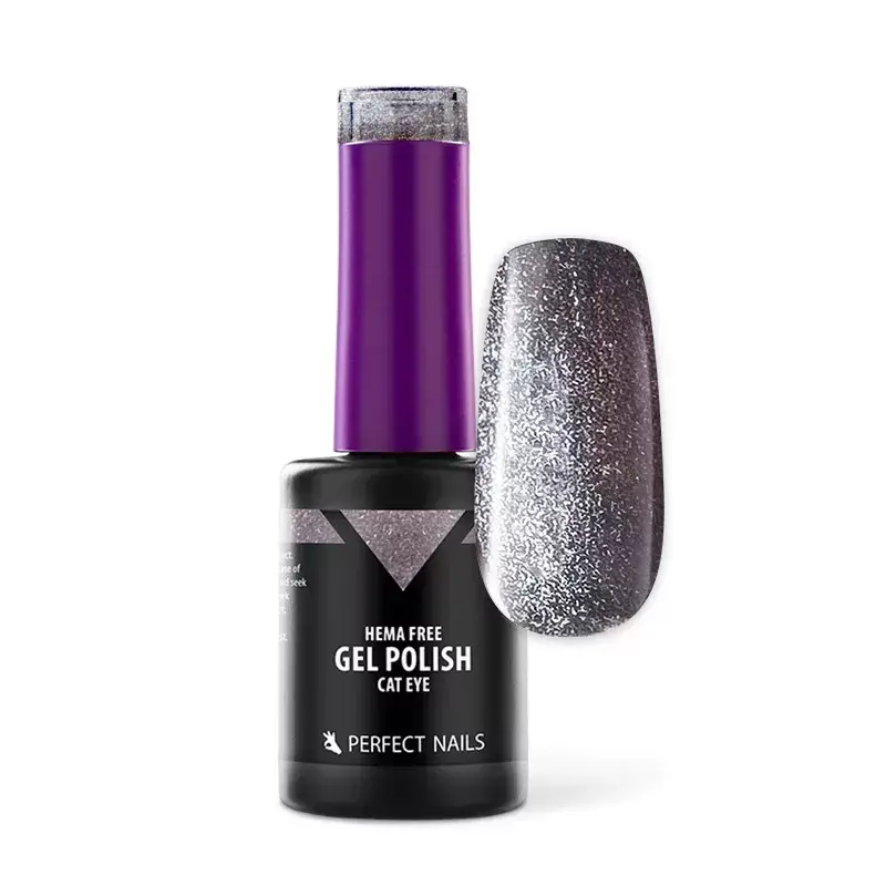 Árengedmény Perfect Nails Hema Free Cat Eye Gél Lakk 8ml - Platinum