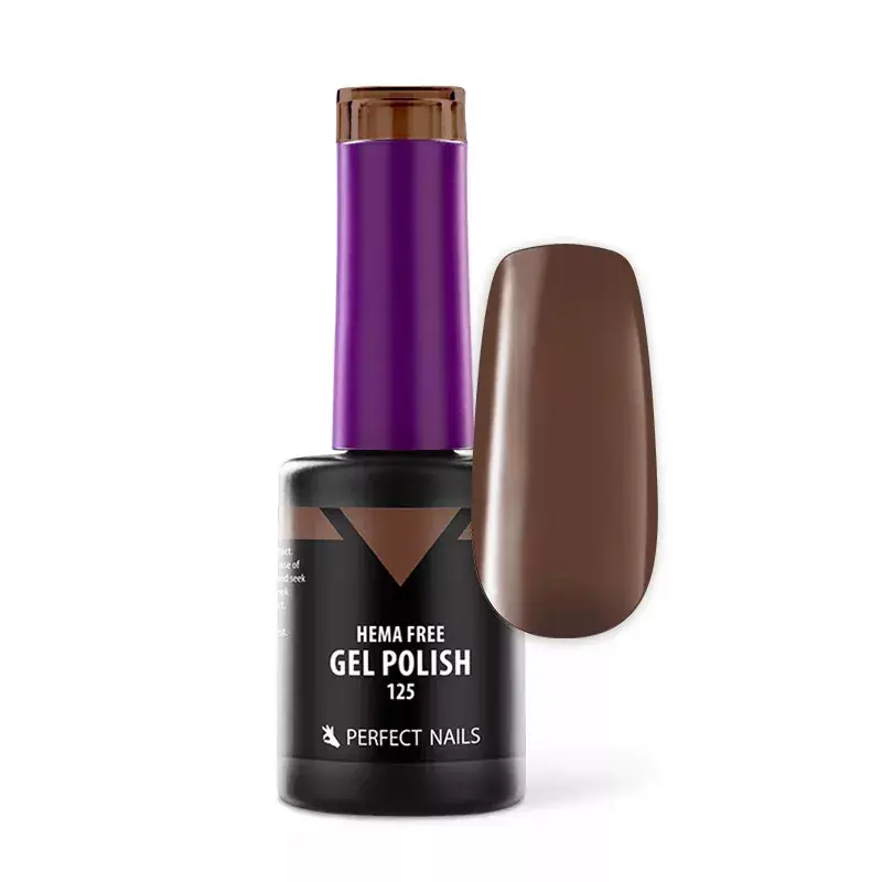 Utolsó esély Perfect Nails Hema Free Gél Lakk 8ml - 125 Cocoa