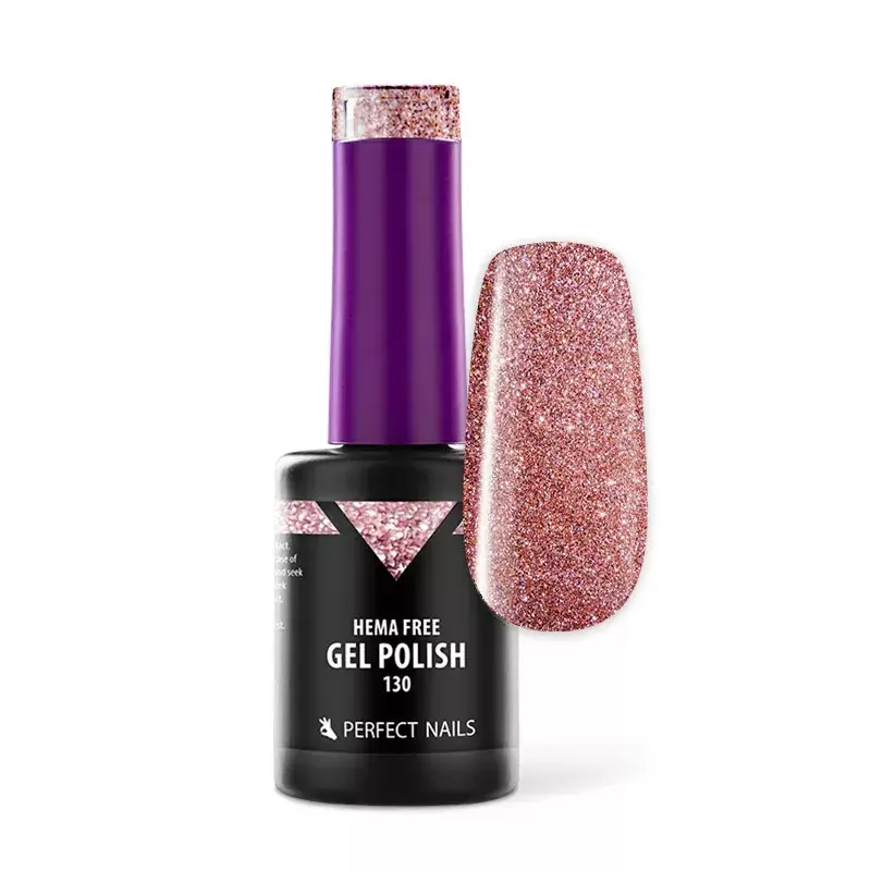Vedd meg most Perfect Nails Hema Free Gél Lakk 8ml - 130 Glam Rose