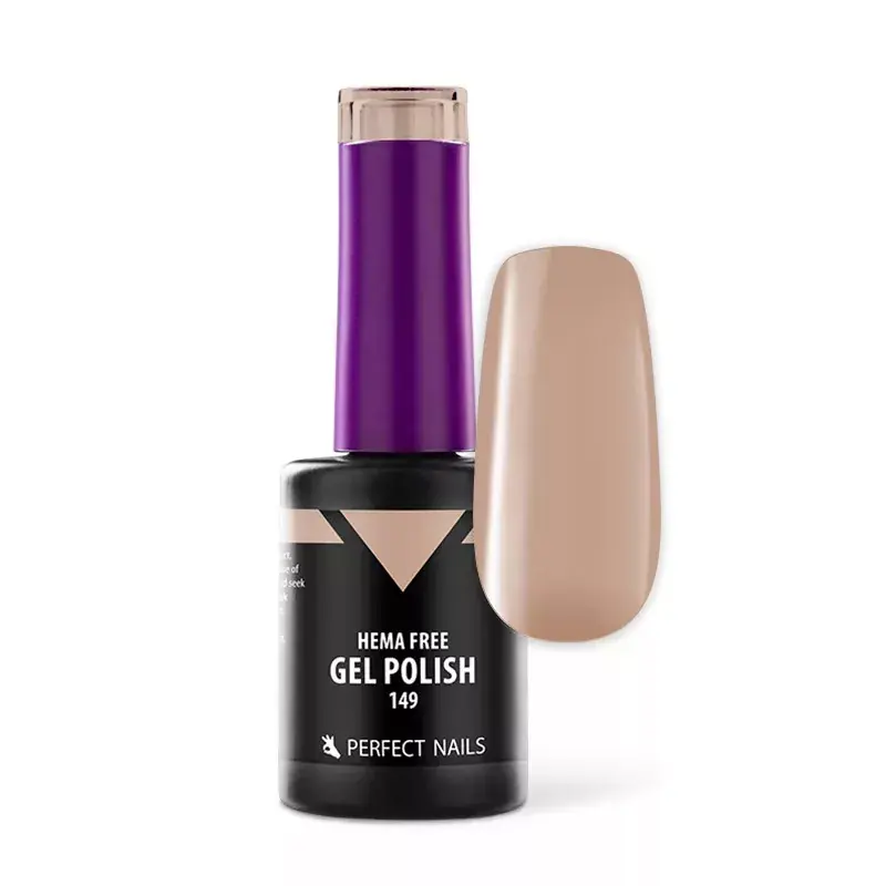 Legnépszerűbb Perfect Nails Hema Free Gél Lakk 8ml - 149 Latte