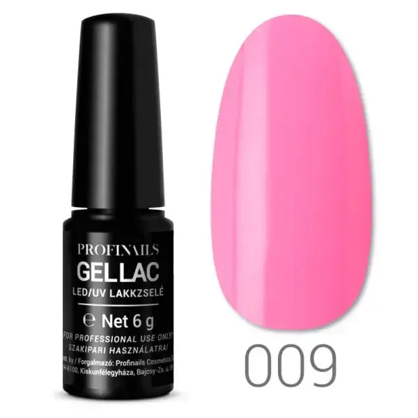 Profinails Gel Lac LED/UV lakkzselé 6gr No. 09 Szuper akció