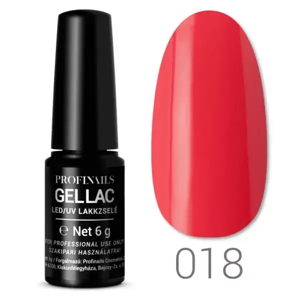Profinails Gel Lac LED/UV lakkzselé 6gr No. 18 Végkiárusítás