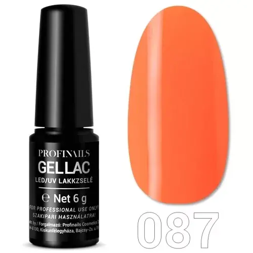 Profinails Gel Lac LED/UV lakkzselé 6gr No. 87 Alacsony ár