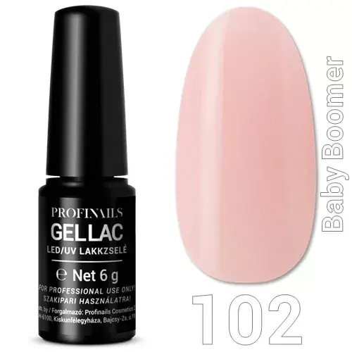 Azonnali szállítás Profinails Gel Lac LED/UV lakkzselé 6gr No.102