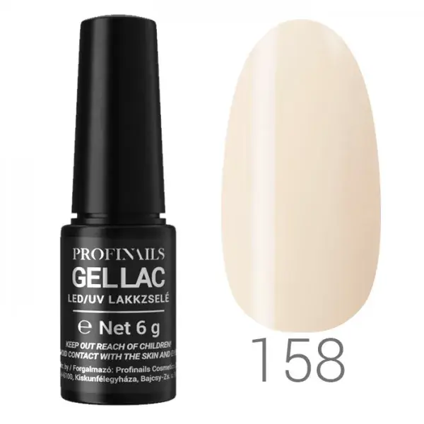 Biztonságos vásárlás Profinails Gel Lac LED/UV lakkzselé 6gr No.158