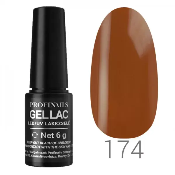 Vedd meg online Profinails Gel Lac LED/UV lakkzselé 6gr No.174