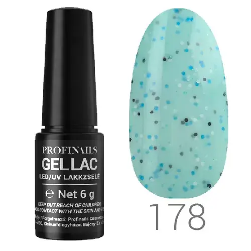 Profinails Gel Lac LED/UV lakkzselé 6gr No.178 Rendeld meg most