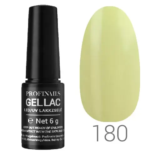 Legkelendőbb Profinails Gel Lac LED/UV lakkzselé 6gr No.180