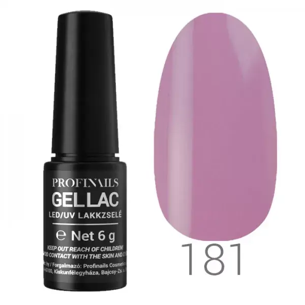 Árengedmény Profinails Gel Lac LED/UV lakkzselé 6gr No.181